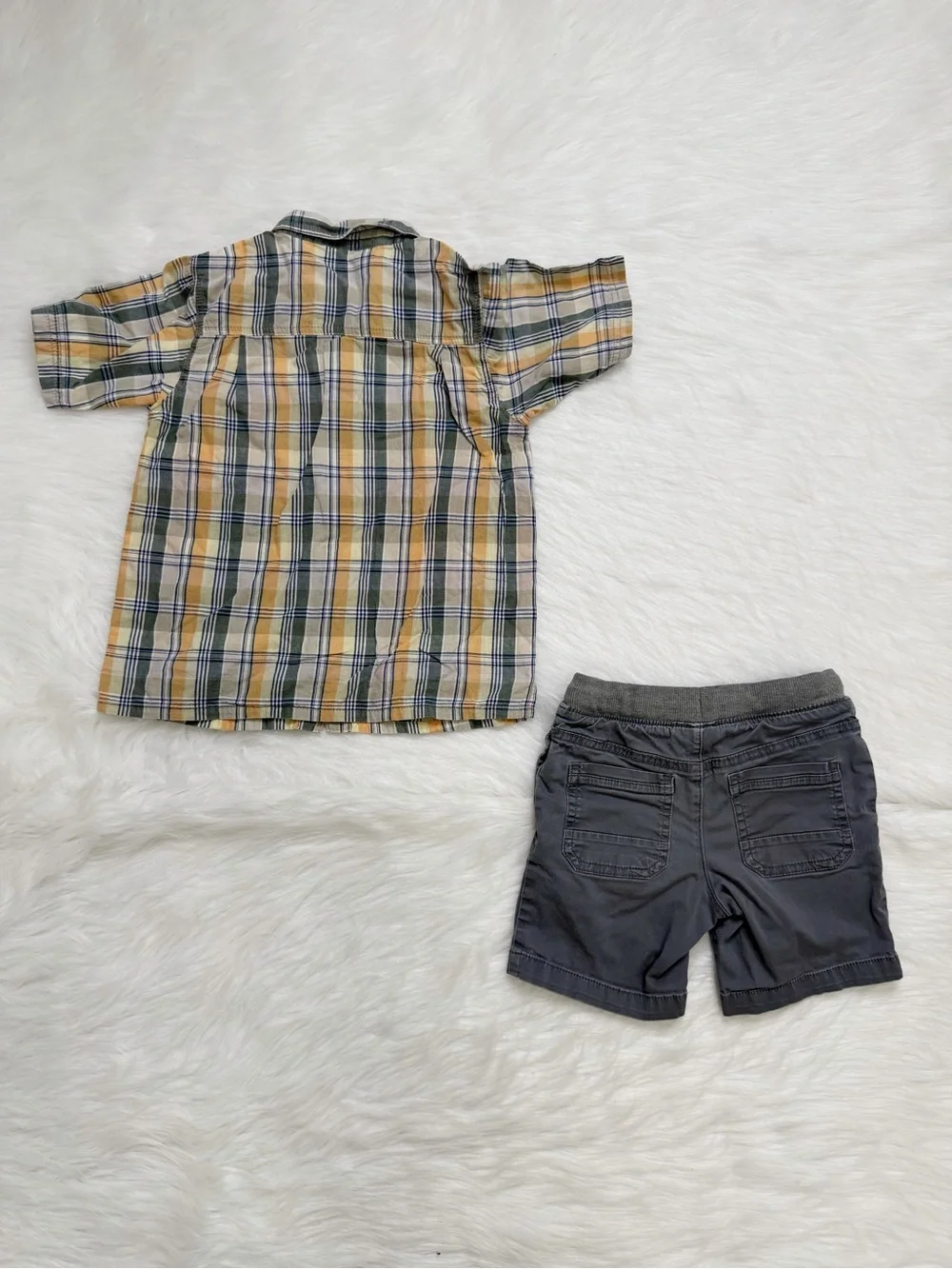 Boys Toddler Size 4T BUNDLE (6) Shirt & Pants Set